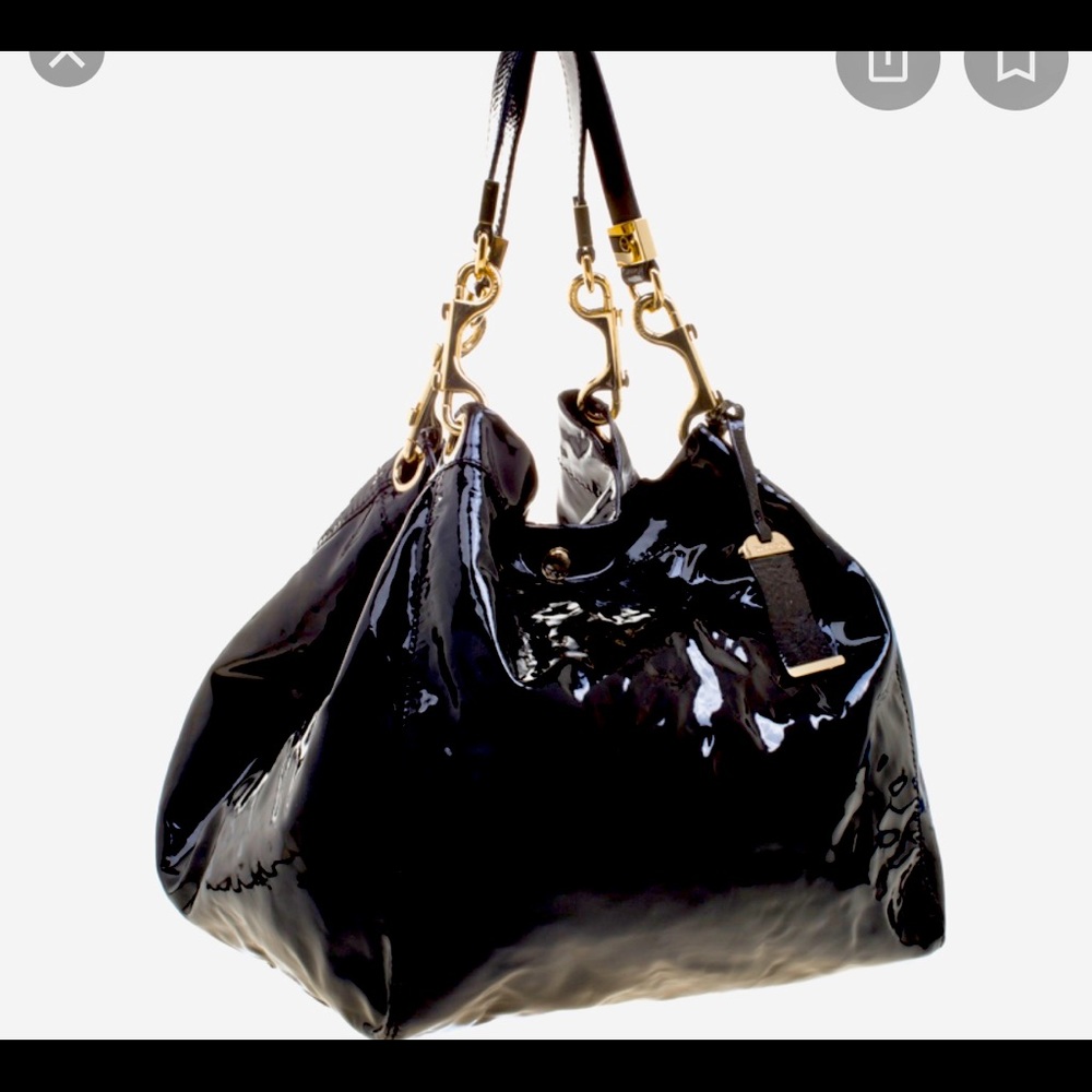 Authentic Jimmy Choo Patent Leather Tote